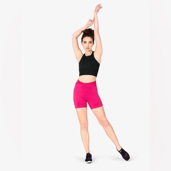 Free People Movement "Free Throw" High Rise Bike Shorts - Picture 1 of 8